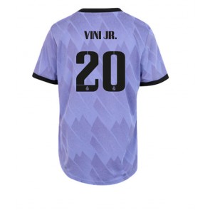 Real Madrid Vinicius Junior #20 kläder Kvinnor 2022-23 Bortatröja Kortärmad